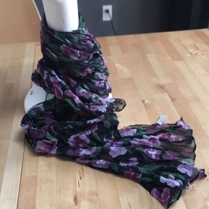 Floral scarf